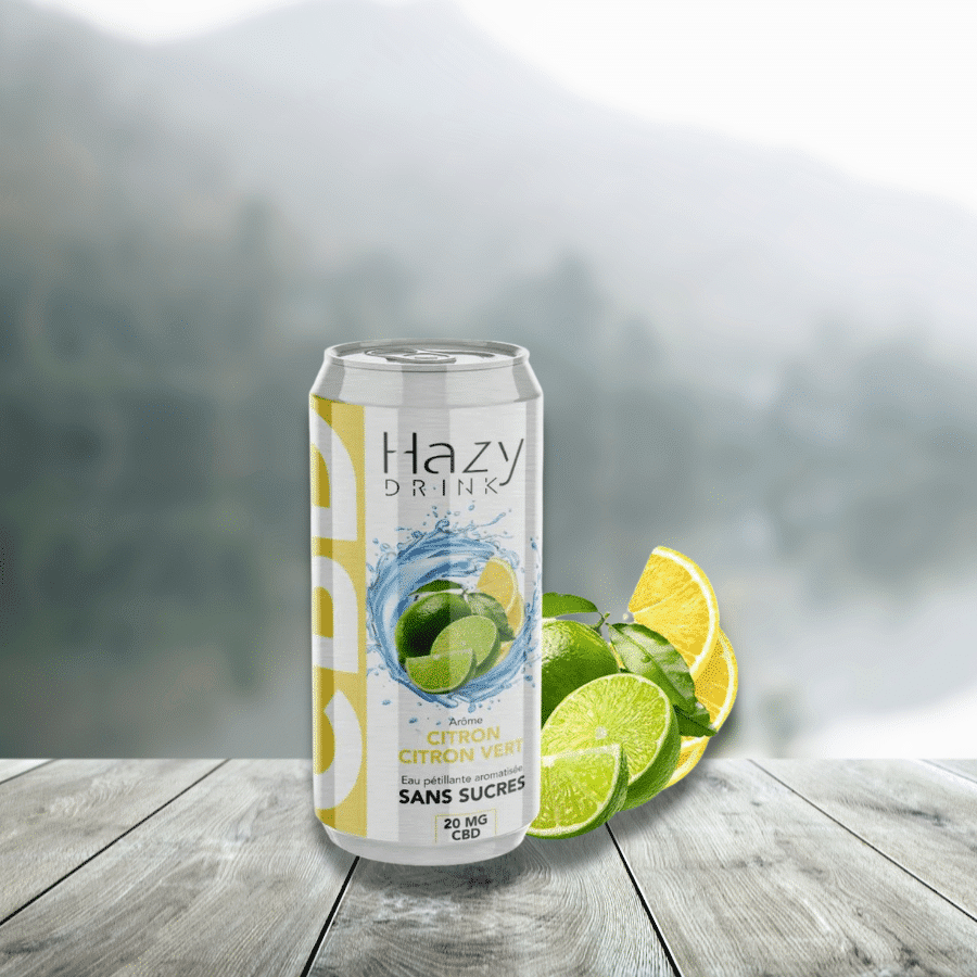 CBD-Getränk mit Zitrone und Limette – 20 mg